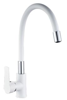 Смеситель для кухни Haiba HB70113-8 белый